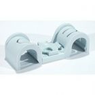 Διπλό Αγκιστρο Crochet Plast. P-Clip Φ16Xφ16