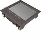 Ενδοδαπέδιο Κουτί 12 Στοιχείων 84mm Μαύρο