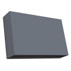 Φωτιστικό Κήπου Απλίκα LED 12W 3000K 960Lm IP65 Πλαστικό Γκρι