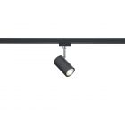 Φωτιστικό Σποτ Ράγας Duoline 1xGU10 Max25W IP20 Μέταλλο Μαύρο Ματ
