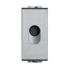 Κενο Κάλλυμα 1 Στοιχείου με Εξοδο 9mm Aluminium Tech Living Light