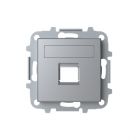 Μετώπη RJ11/RJ45 1 Γραμμής Αλουμίνιο Sky