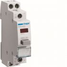 Μπουτόν Ράγας Απλής Πίεσης 250V / 16A Με 1 Ανοικτή & 1 Κλειστή Επαφή Με Κόκκινη Ένδειξη
