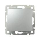 Μπουτόν Valena Απλο Aluminium