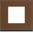 Πλαίσιο 2 Στοιχείων Coffee Leather Gallery
