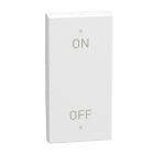 Πλήκτρο 1 Στοιxείου Σύμβολο On-Off White Light Now