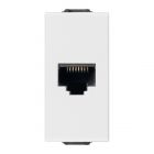 Πρίζα RJ45 Netsafe CAT6 UTP 110 Λευκή Neve Up