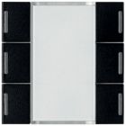 Μπουτόν KNX Εξαπλό Με LED Μαύρο Systo