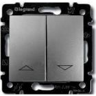 Διακόπτης Valena Ρολλων Aluminium