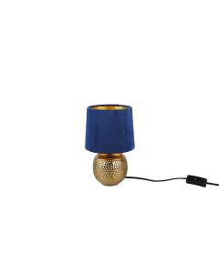 Φωτιστικό Επιτραπέζιο Sophia 1XE14 Max 40W Κεραμικό Χρυσό