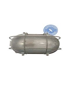Χελώνα Αλουμινίου Ε27 100W Γκρι Γερμανίας IP44
